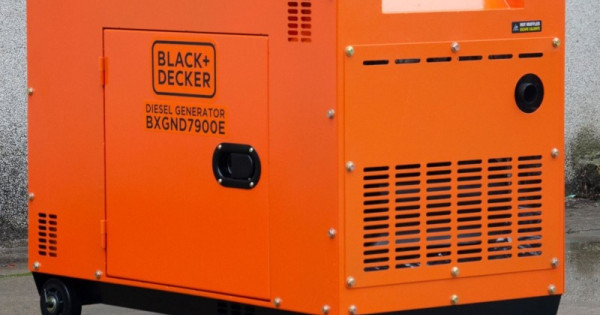 Generator Curent Electric Diesel Black+Decker BXGND7900E, 7.9 ...